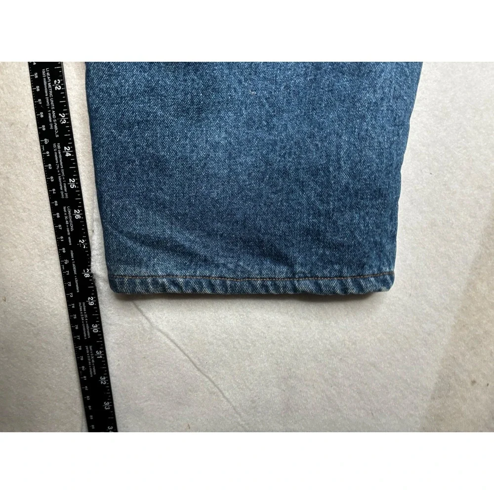 Cabelas‎ Fleece Lined Jeans Mens 40x30 Blue Denim Insulated Outdoor Pants 40x29